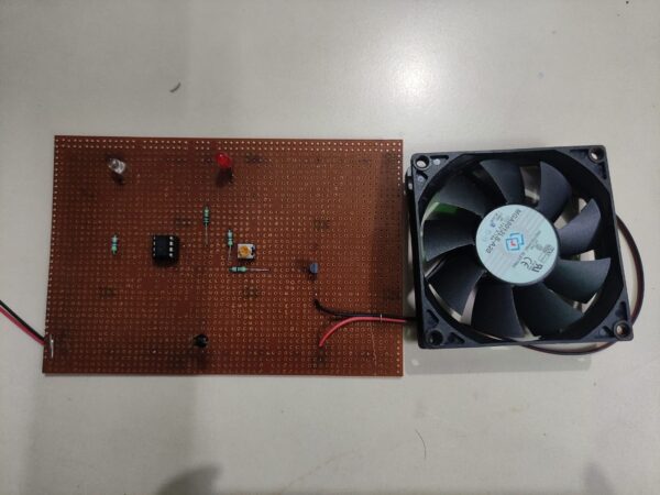 temperature control fan