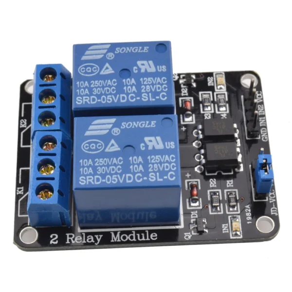 2-channel-5v-relay-module-with-optocoupler