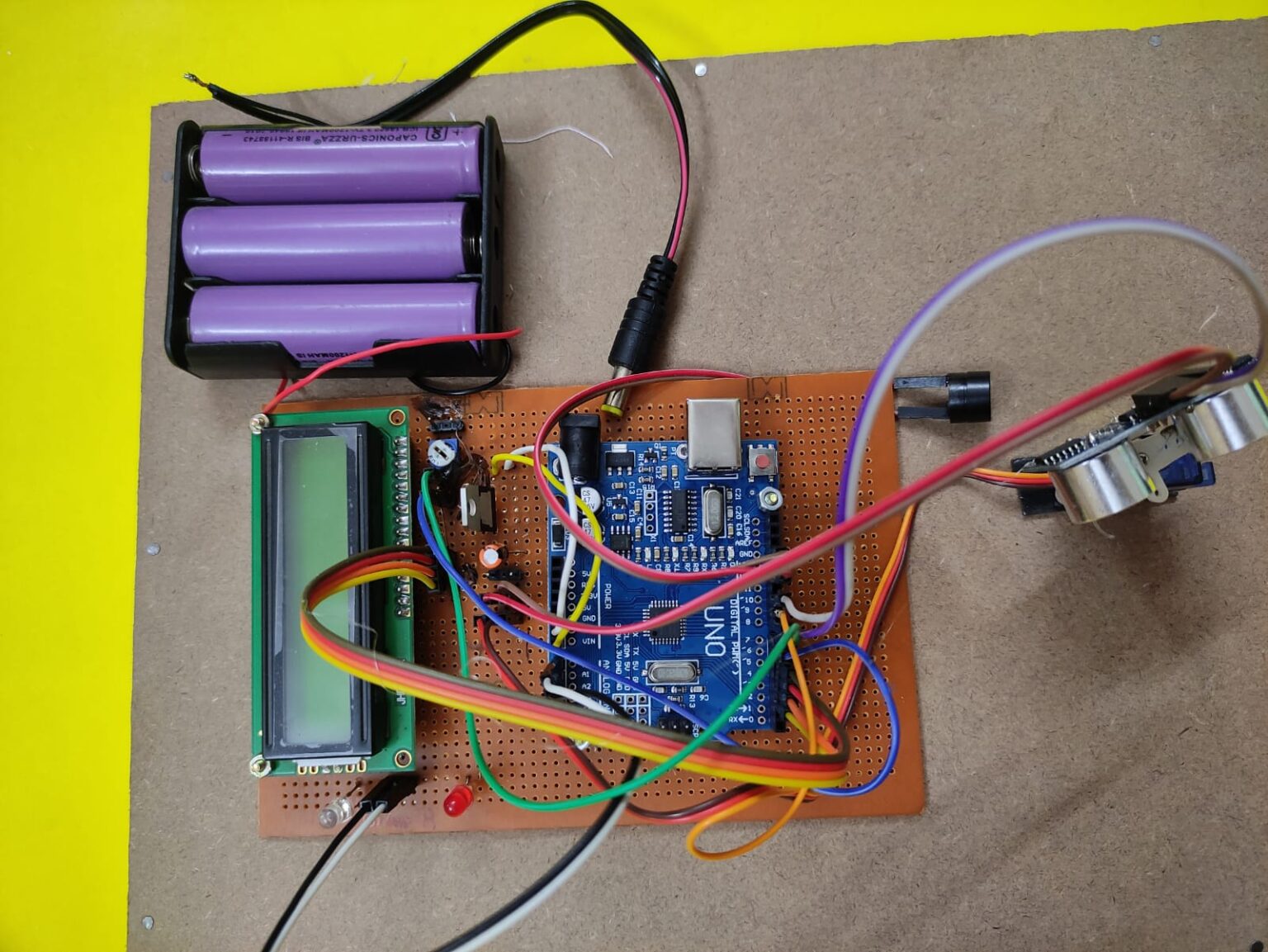 Angle and Distance Measurement with Ultrasonic Sensor and Servo Motor ...
