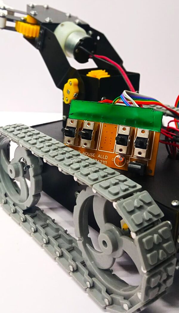 robotic car and with arm
