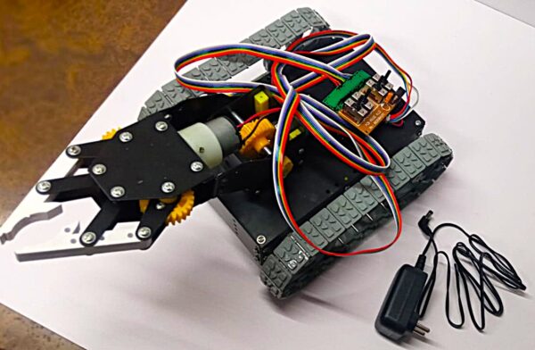 robotic car and with arm